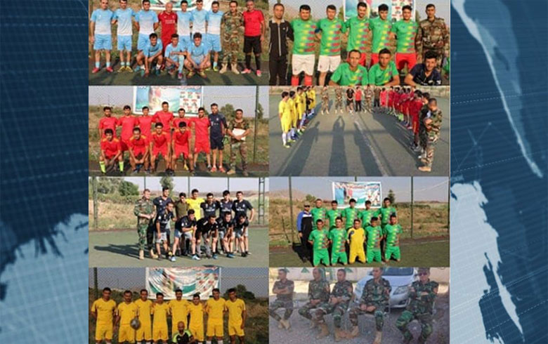 Çalakiyeke topa pê ji Pêşmergeyan re hate lidarxistin 