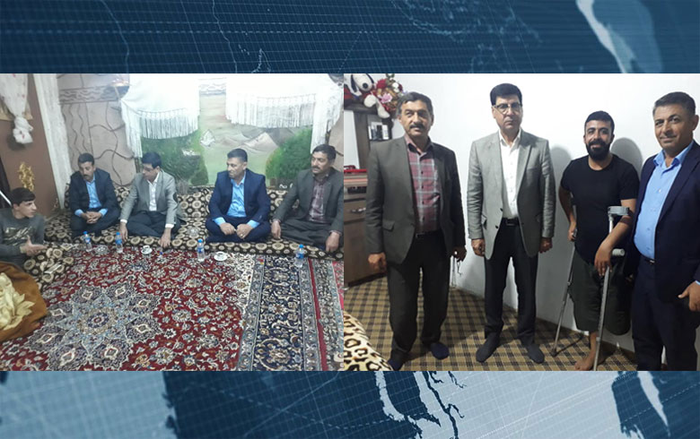 Dezgeha Malbatên Şehîdan seredana Pêşmergeyan kir 