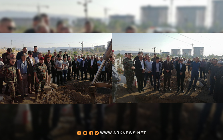 The Peshmerga martyr, Ayman Haji Joli, was buried in Duhok