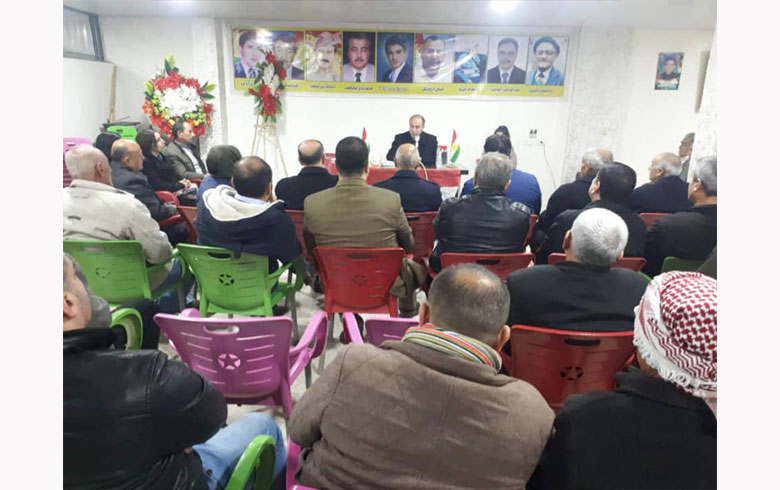 The Culture and Media Office of PDK-S holds a legal lecture in Qamishlo