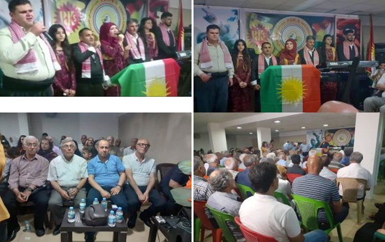 Qamişlo... PDK-Sê 64emîn salvegera damezrandina xwe vejand