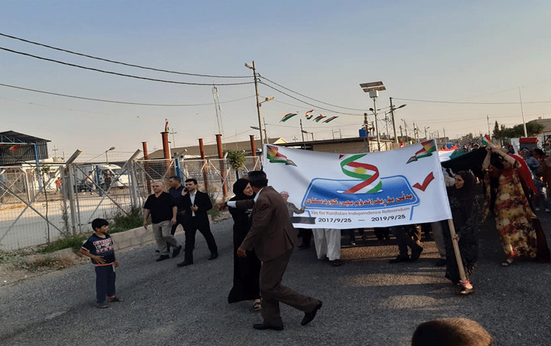 Pictures .. PDK-S celebrates the second anniversary of the referendum in Qushtapa