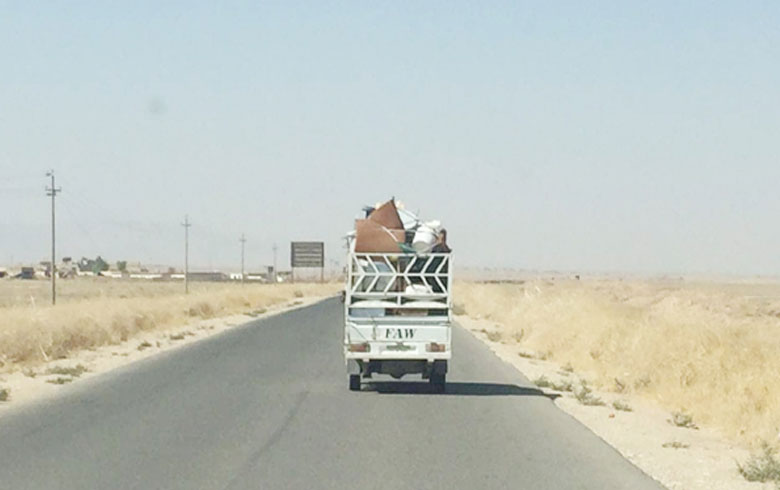 البيشمركة و الجيش يعيدان فتح طريق زمار سحيلا 
