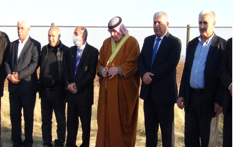 A delegation from the PDK-S participates in the forty-days holding ceremony of the Area Council member Osman Hassan