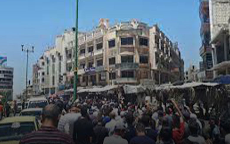Dubare banga lidarxistina xwenîşandanekê li dijî rêjîma Sûriyê hate kirin