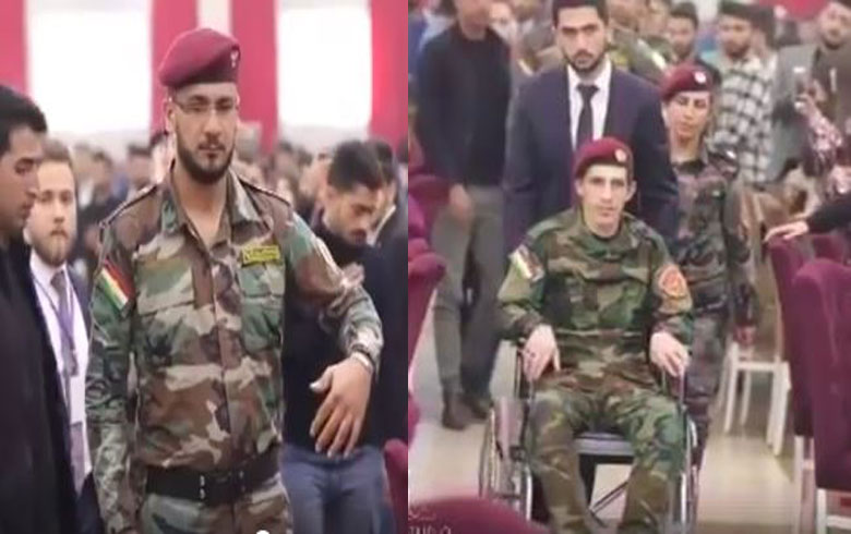 Duhok .. Sê Pêşmergeyên Leşkerê Roj hatin xelatkirin 