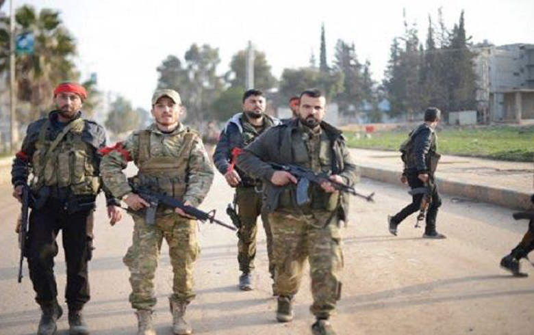 Serê Kaniyê... Çekdar di nava bajêr de bi hev ketin