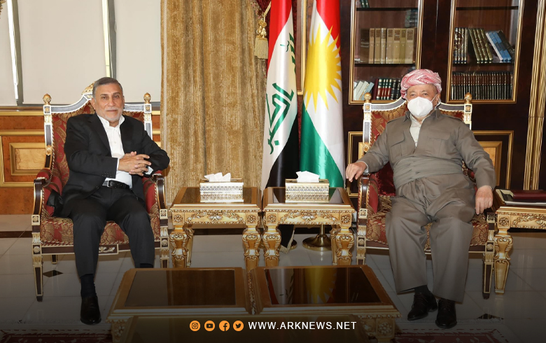 President Barzani and Al-Shabandar discuss the challenges facing the political process in Iraq