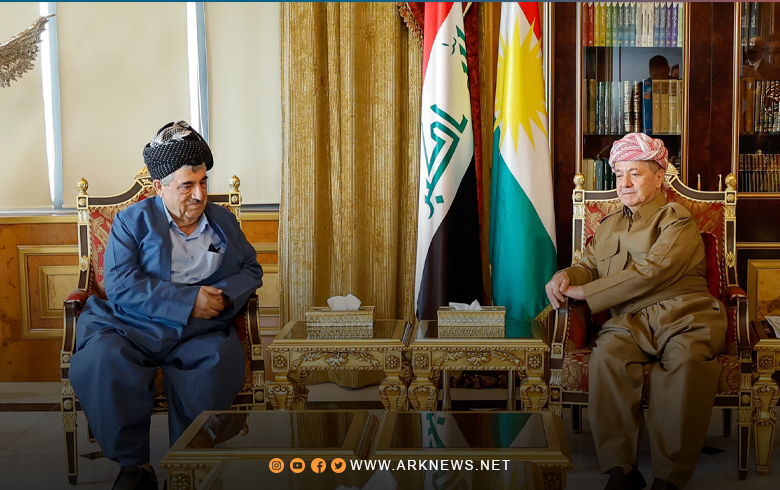 الرئيس بارزاني وحاجي محمود يبحثان آخر التطورات والعلاقات بين أربيل وبغداد