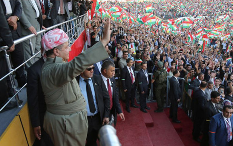 Serok Barzanî nameyek bi helkefta Roja Ala Kurdistanê belav kir  