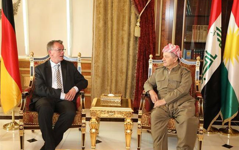President Barzani to the German ambassador: 