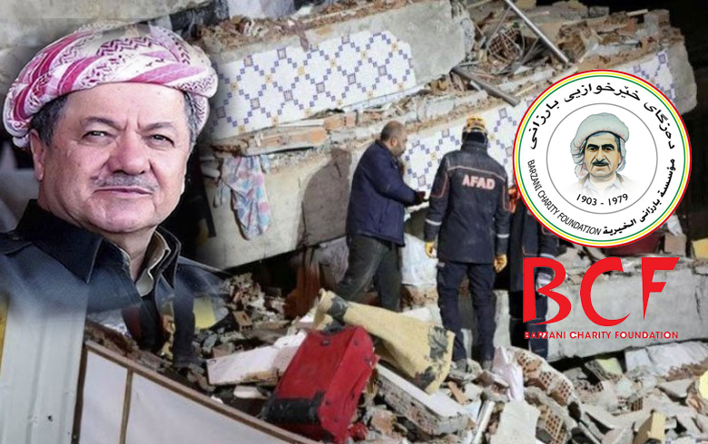 بتوجيه من الرئيس بارزاني, مؤسسة خيرية بصدد إدخال مساعداتٍ إلى كوردستان تركيا 