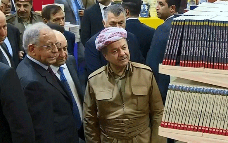 الرئیس بارزاني یفتتح الدورة 13 لمعرض هولیر الدولی للكتاب