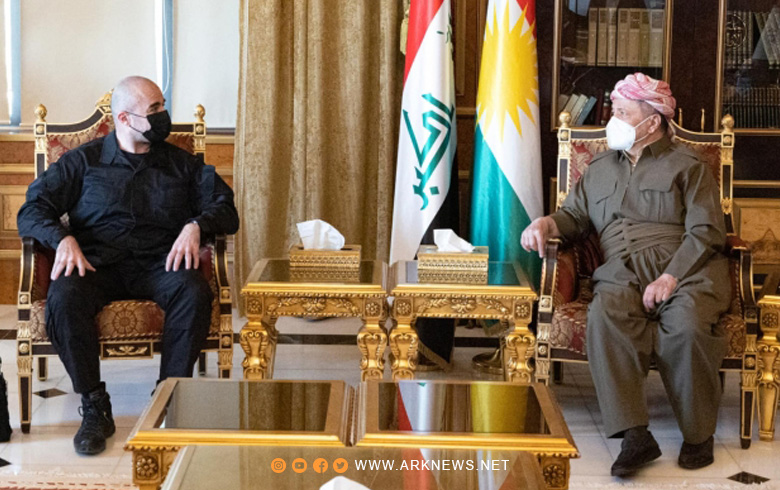 الرئيس بارزاني يجتمع مع بافل طالباني