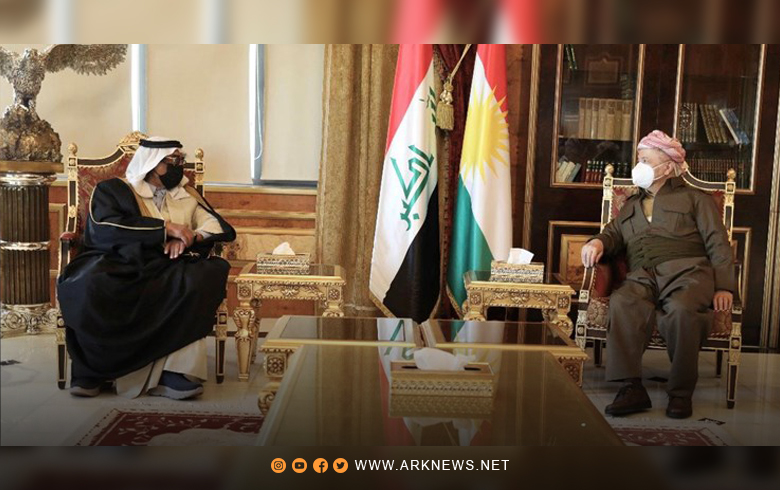 سەرۆك بارزانی پێشوازییا سەرۆكێ ئێلا شەمر كر 