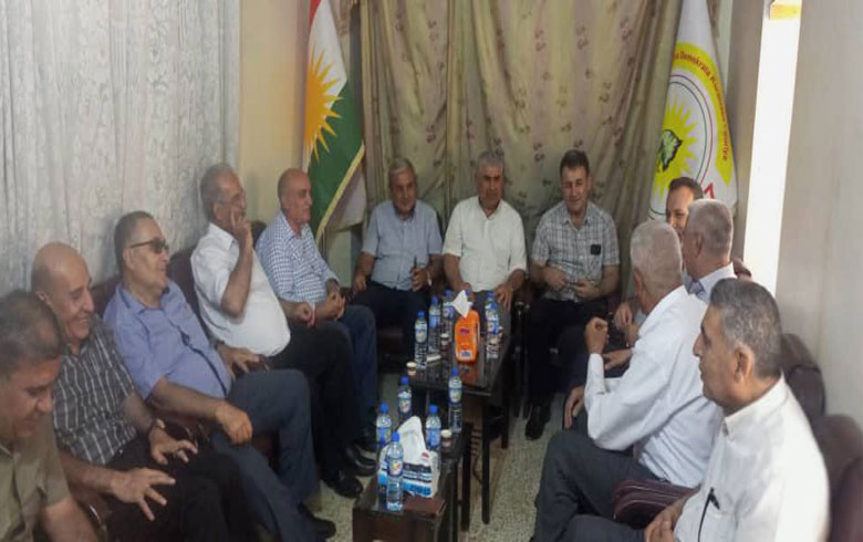 المجلس الملي المسيحي يزور مكتب PDK-S في ديرك