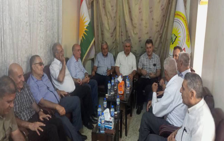 The Christian Council visits the PDK-S office in Derik