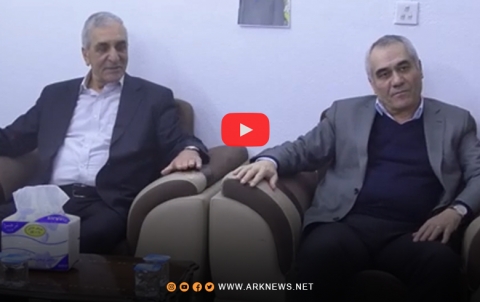 مراسيم اليوم الأول من عزاء المناضل والسياسي الكوردي راغب بشار في أربيل