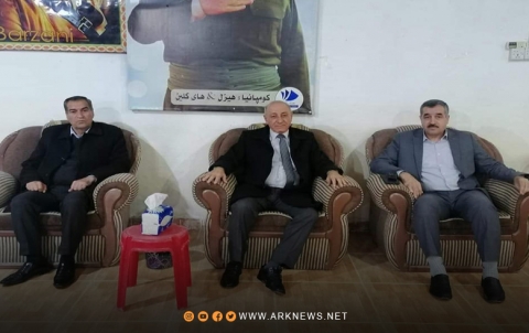  وفد من تنظيم دوميز للـ PDK-S یشارك في مراسيم عزاء الشاعر عادل عمر 