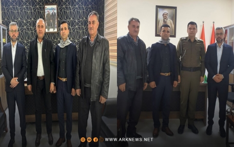 أربيل.. المجلس الأعلى لشؤون اللاجئين يلتقي مع مدير إقامات اللاجئين السوريين