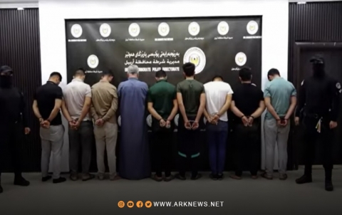 أربيل.. إلقاء القبض على 9 أشخاص من الجنسية السورية 