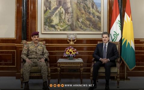 رئيس إقليم كوردستان يجتمع مع وفد عسكري عراقي رفيع المستوى رئيس إقليم كوردستان يجتمع مع وفد عسكري عراقي رفيع المستوى