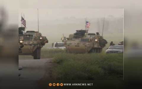 رتل عسكري تابع للتحالف الدولي يتجول في ريف دير الزور 