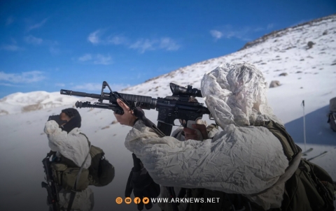 Israeli Army Carries Out Military Operation Toward Lebanon from Mount Hermon Israeli Army Carries Out Military Operation Toward Lebanon from Mount Hermon
