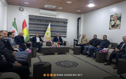 محمد إسماعيل يلتقي مع منظمة سري كانية للحزب الديمقراطي الكوردستاني-سوريا 