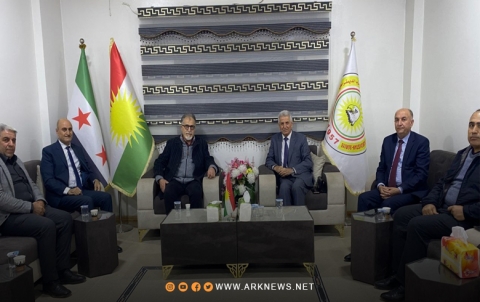 سكرتير الديمقراطي الكوردستاني–سوريا يستقبل أمين عام تيار اليسار الثوري 