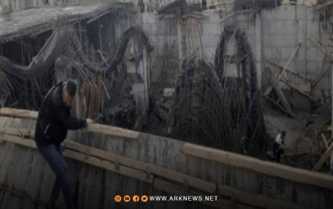 The collapse of a building under construction causes the death of two workers in Hasakah city The collapse of a building under construction causes the death of two workers in Hasakah city