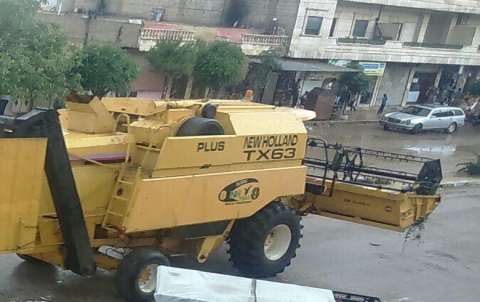 به‌رهه‌مێن ده‌مسالا گه‌نم ل عه‌فرينێ تێنه‌ دزين 