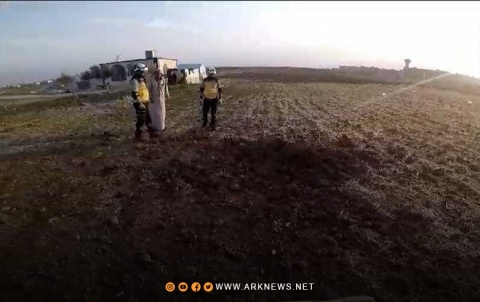 الخوذ البيضاء: النظام السوري قصف قرية ريف إدلب الغربي 