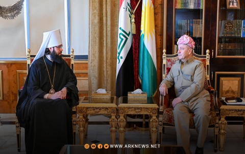 President Barzani Receives Delegation from the Russian Orthodox Church