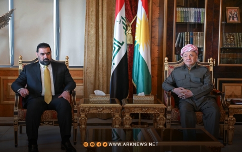 الرئيس بارزاني يستقبل رئيس مجلس النواب العراقي والوفد المرافق له