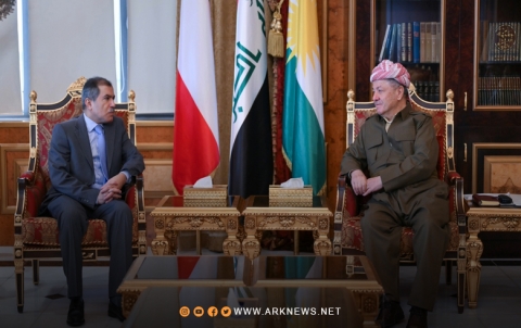 الرئيس بارزاني يشدد على ضرورة تعميق العلاقات الأخوية بين إقليم كوردستان والكويت 