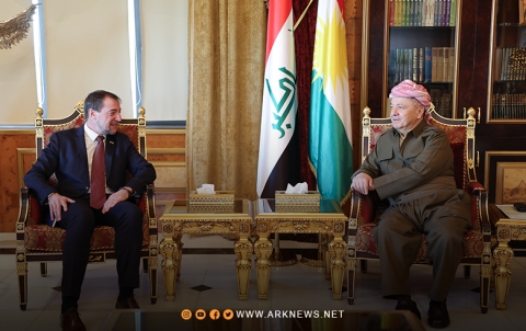 الرئيس بارزاني والقنصل الفرنسي يناقشان الوضع في سوريا الرئيس بارزاني والقنصل الفرنسي يناقشان الوضع في سوريا