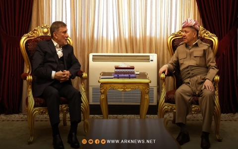 الرئيس بارزاني يستقبل الشخصية السياسية العراقية د. عزت الشابندر 