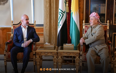 الرئيس بارزني يستقبل رئيس الاتحاد الوطني الكوردستاني