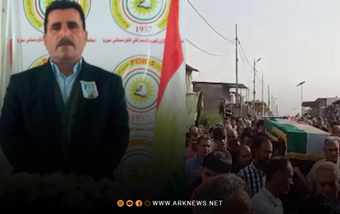 محمد سليم عضو المجلس المنطقي للديمقراطي الكوردستاني - سوريا يوارى الثرى بمسقط رأسه