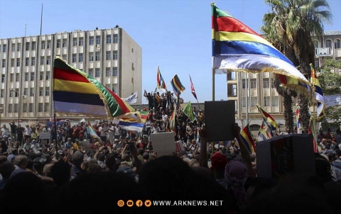 أبناء السويداء يؤكدون استمرار الحراك الشعبي ضد النظام السوري 