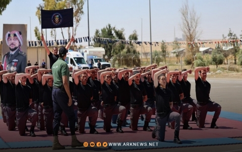 تخريج 300 عنصر لقوى الأمن الداخلي السوري في الأردن 