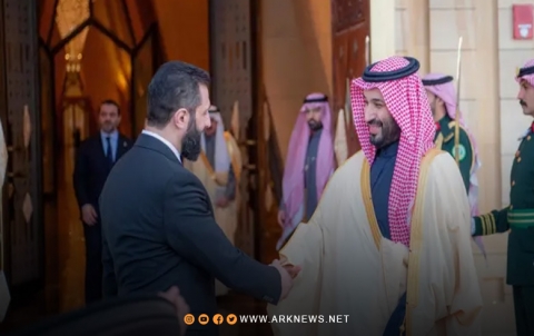 أحمد الشرع محمد بن سلمان يناقشان سبل تعزيز التعاون المشترك