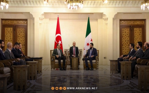 أحمد الشرع يستقبل إبراهيم كالن رئيس الاستخبارات التركية 