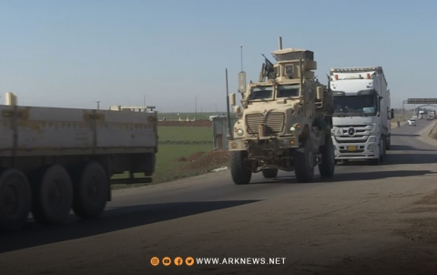 Second US Military Convoy Withdraws from Qasrek Base in Hasaka Countryside