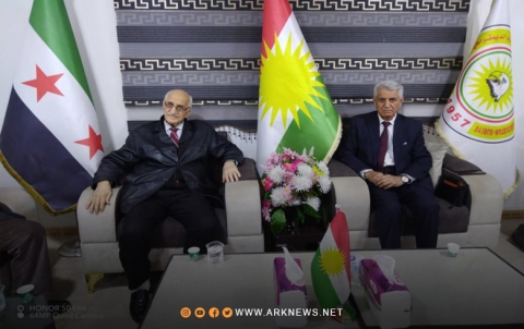 رئيس المجلس الوطني الكوردي يستقبل وفدا من ملتقى الجزيرة للسلم الأهلي