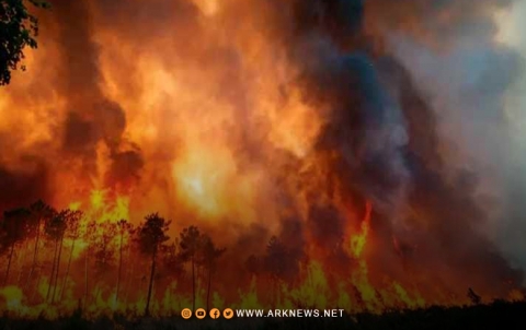 ألسنة اللهب تجتاح مساحات واسعة في فرنسا وإسبانيا والبرتغال واليونان