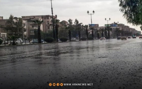 توقعات بهطول زخات رعدية من المطر في أماكن متفرقة من سوريا 