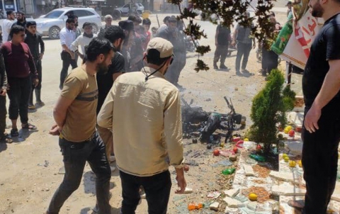إصابات بانفجار في مدخل مدينة عفرين 