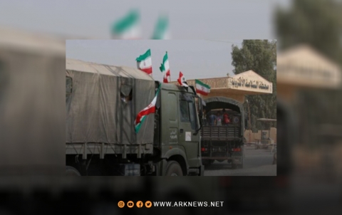 إيران ترسل قافلة عسـ.ـكرية تحمل معدات عسـ.ـكرية ولوجستية إلى سوريا